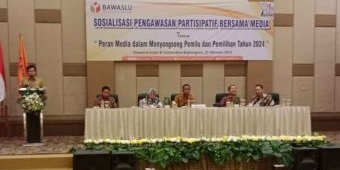 Sosialisasi Pengawasan Partisipatif, Wartawan di Bojonegoro Sebut Bawaslu 'Macan Ompong'