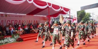 Hadiri Perayaan HUT ke-80 RI Bersama Warga, Wali Kota Mojokerto Tekankan Pentingnya SDM Unggul
