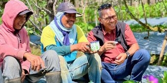 Maju Bacawali Batu, Cak Nur Awali Silaturrahmi dengan Tokoh Masyarakat dan Petani di Bumiaji