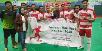 Hibur Warga Terdampak Banjir, KFWS Bersama Sidoarjo Positif Gelar Turnamen Futsal