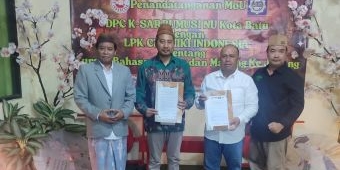 MoU Antara Sarbumusi NU Kota Batu dan LPK Chisiki Beri Pelatihan Bahasa dan Magang ke Jepang