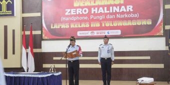 Deklarasi Zero Halinar, Kalapas Tulungagung: Untuk Pemberantasan Peredaran Benda yang Dilarang