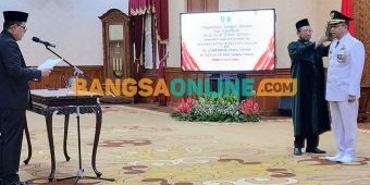 Pj Gubernur Jatim Lantik Eddy Supriyanto Sebagai Pj Wali Kota Madiun