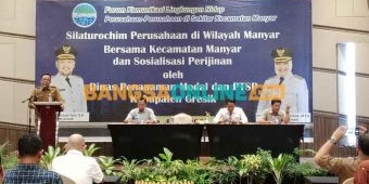 Di Hadapan Pengusaha Manyar, Kepala DPMPTSP Gresik Minta Patuhi Perizinan