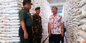 Tim Sergab Mabes TNI-AD ke Bojonegoro, Minta Bulog Maksimalkan Penyerapan Gabah