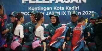 Wali Kota Kediri Kukuhkan dan Lepas 289 Atlet Porprov Jatim IX 2025, Targetkan Masuk Tiga Besar