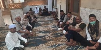 Jemaah Haji asal Bangkalan Gelar Tasyakuran di Makkah, Bersyukur Usai Selesaikan Rangkaian Ibadah