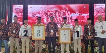 Nomor Urut Pilkada Bangkalan 2024: Lukman Hakim-Fauzan 01, Mathur Husyairi-Jayus 02
