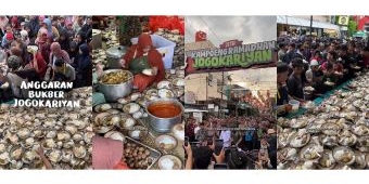 Masjid Jogokariyan Bagikan Ribuan Porsi Makanan saat Ramadhan
