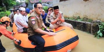 Tinjau Banjir di Bangkalan, Pj Gubernur Jatim Pastikan Evakuasi Masyarakat dan Normalisasi DAS Blega