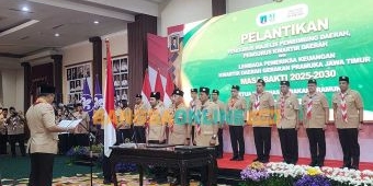 Lantik Pengurus Pramuka Jawa Timur, Budi Waseso Dorong Swasembada Pangan