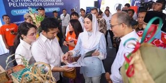 1.200 UMKM di Trenggalek Dapat Layanan Kemudahan dan Perlindungan dari Novita Hardini
