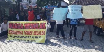 Proses Perizinan Dinilai Janggal, Warga Kertosari Minta Tower BTS Dibongkar