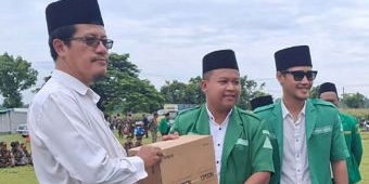 Peringati Hari Pahlawan, Ratusan Anggota Ansor Kabupaten Kediri Ikuti Apel Akbar