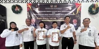 Lapas Kediri Berikan Remisi Khusus Natal 2025 untuk 17 Narapidana Kristiani