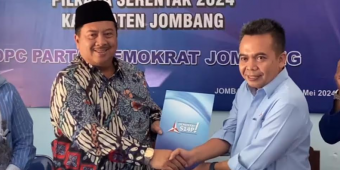 Ketua Asosiasi Kades di Jombang Daftar Calon Bupati Lewat Penjaringan Partai Demokrat