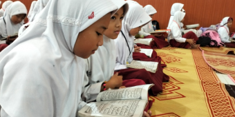 Asyiknya Pelajar Mengikuti Pondok Ramadan di Wisata Edukasi Kampung Coklat Blitar