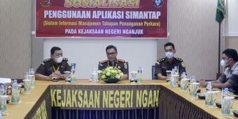 Kejari Nganjuk Sosialisasikan Aplikasi Simantap