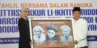 Hadiri Tahlil di Ponpes Salafiyyah, Wali Kota Kediri Tegaskan Peran Pesantren dalam Bangun Karakter