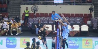 Bhayangkara Presisi Putra Membuka Peluang Lolos Grand Final Proliga2025 Usai Kalahkan Samator