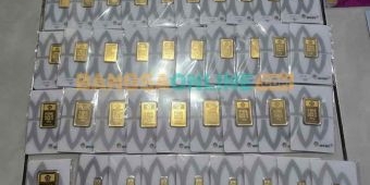Fluktuasi Harga Emas Antam Hari Ini Merosot Rp14 Ribu per Gram