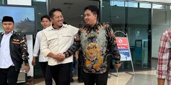 Ali Mannagalli Sambut Ketua Ansor di Juanda, Gus Addin: Ini Calon Pemimpin NU Masa Depan