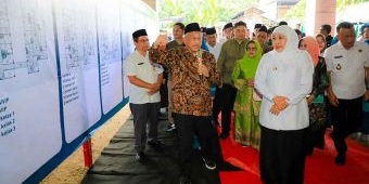 Gubernur Khofifah Optimistis Pembangunan Gedung Gus Dur RSU Muslimat Ponorogo Tingkatkan Layanan KIA