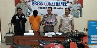 Curi Motor, Dua Pemuda di Kediri Ditangkap Polisi