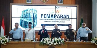 Arahan Vinanda Prameswati di Pemaparan Pengamanan Pembangunan Strategis Kota Kediri 2025