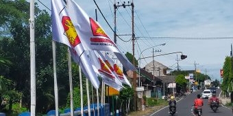 Polisi Dalami Perusakan Bendera Gerindra di Blitar