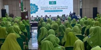 Hadiri Pelantikan Pengurus Ranting, Wabup Mojokerto: Muslimat Berperan Besar dalam Pembangunan