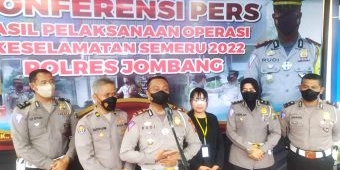 Dua Pekan Ops Keselamatan Semeru 2022, Satlantas Polres Jombang Tertibkan Ribuan Pelanggar