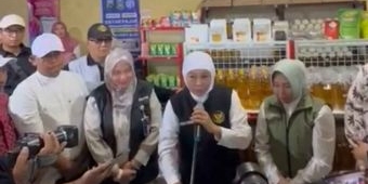 Gubernur Khofifah Tinjau Koperasi Merah Putih di Kota Mojokerto