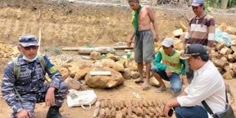 Tukang Bangunan di Tuban Temukan Puluhan Mortir dan Peluru Peninggalan Zaman Belanda