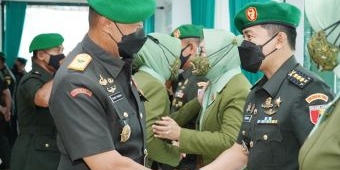 Pimpin Sertijab Kasi Pers Kasrem, Danrem 084/BJ: Jangan Terprovokasi, Dukung Penuh Kebijakan KSAD