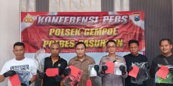  Maling Rumah Perawat Ditangkap Polsek Gempol Pasuruan saat Tertidur di Kandang Kambing