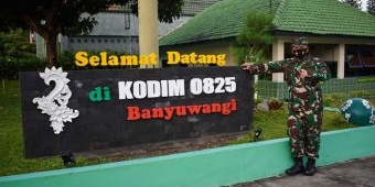 Semakin Humanis, Kini Masyarakat Bisa Berfoto ala Instagramable di Makodim Banyuwangi