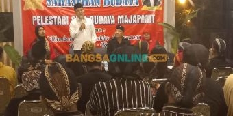 Gus Barra Apresiasi Sarasehan Seni dan Budaya Majapahit