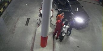 Diduga Tak Sabar Antre BBM, Oknum ASN Kecamatan Parengan Hajar 4 Karyawan SPBU