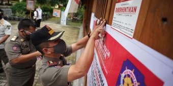 Langgar Aturan PPKM, Satpol PP Kota Madiun Tutup Sementara The Forest Cafe