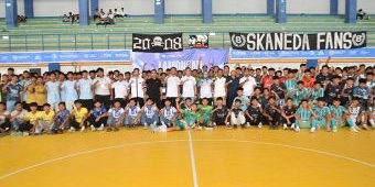 Upaya Siapkan Generasi Emas, Wabup Dirham Buka Kualifikasi Liga Futsal Piala Bupati Lamongan