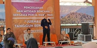 Jurnalis Tangguh Bencana, BPBD Jatim Perkuat Pengetahuan Mitigasi Media