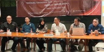 KPU Kabupaten Kediri Sosialisasikan Tahapan Pemilu 2024