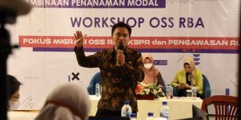 Bekali Pelaku Usaha Cara Lakukan Migrasi dan Pengawasan OSS RBA, DPMPTSP Kota Kediri Gelar Workshop