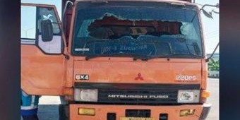 Diduga Mabuk Miras, Sopir Dump Truk Tabrak Lansia Hingga Gegar Otak