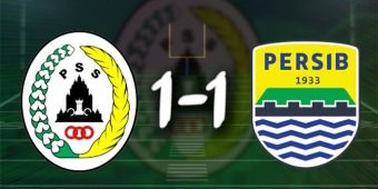 Hasil PSS Sleman vs Persib Bandung: Selesai Tanpa Pemenang