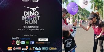 Geliatkan Wisata Pasca Pandemi, JTP 3 Gelar Dino Night Run