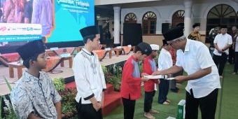 Dihadiri Wakil Wali Kota Kediri, Ponpes Wali Barokah Buka Puasa Bersama dan Santunan Anak Yatim