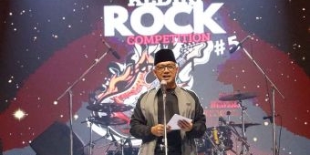 Gus Qowim Hadiri Kediri Rock Competition ke-5
