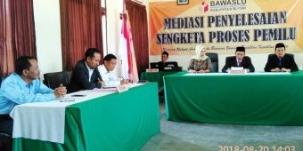 Mediasi Bacaleg dan KPU Deadlock , Bawaslu Blitar Siapkan Sidang Ajudikasi